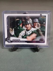 2025 Topps Series 2 Hunter Goodman Gold Mirror SP #467 Top Zustand. - Bild 1 von 2