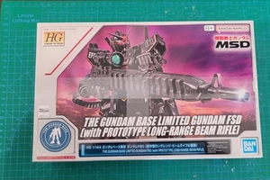 HG THE GUNDAM BASE LIMITED GUNDAM FSD (with PROTOTYPE LONG-RANGE BEAM RIFLE) - Picture 1 of 3