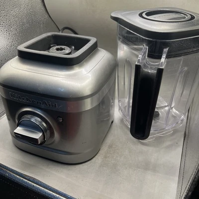 KitchenAid KSB4043YCU Licuadora Variable 5 Velocidades Plateada - Usada Hecha en EE. UU. Foto 1 de 4