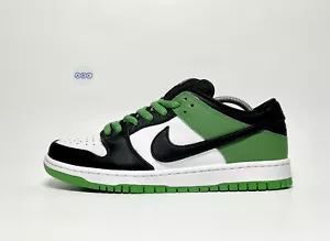 Herren Nike Dunk Low Pro SB Zoom Air Turnschuhe Skate Klassisch Grün Weiß Schwarz - Bild 1 von 22