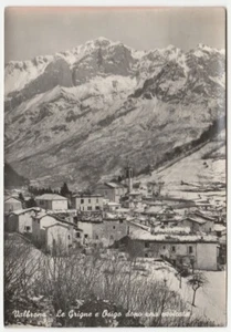 VALBRONA - COMO - LE GRIGNE E OSIGO DOPO UNA NEVICATA - VIAGG. 1951 -15680- - Imagen 1 de 1