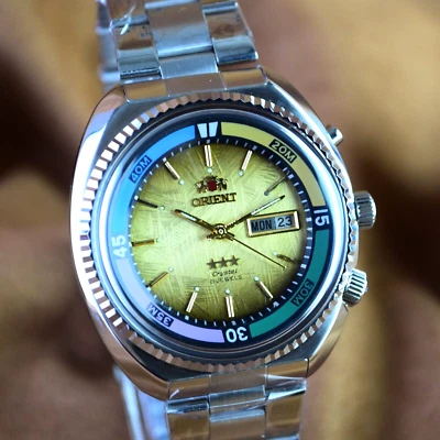 Reloj Pulsera Japonés ORIENT KING DIVER Automático Hombre 21 Joyas Reloj Original Foto 1 de 4