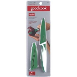 (2)-Bradshaw Goodcook 4" Stainless Steel Paring Knife With Cover Model: 18804 - Picture 1 of 1