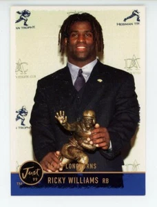 Ricky Williams 1999 Just #148 casi nuevo o mejor - Imagen 1 de 2