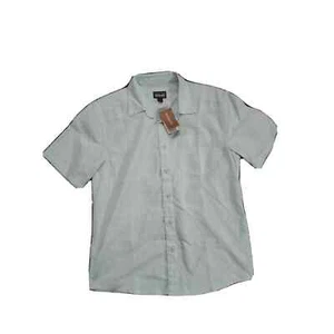 Patagonia Mens Shirt Rugby Dobby Organic Cotton Atoll Blue Lightweight Sz XS NWT - Picture 1 of 9