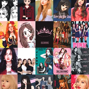 Wall collage kit digital 60pcs Blackpink dorm collage kit - Picture 1 of 6
