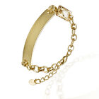 Womens Chain & Plate Bracelet,Swarovksi Crystal Elements Jewel,Classic Design