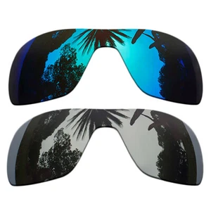 Lentes de repuesto de iridio azul y negro para rotor de turbina Oakley OO9307 polarizadas - Imagen 1 de 6