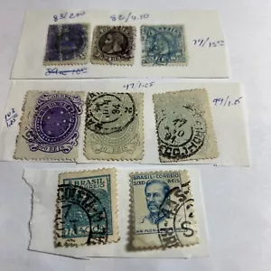 ALTE Brasilien kleine Sammlung gebraucht (Lot 12 Akte 68) - Bild 1 von 1