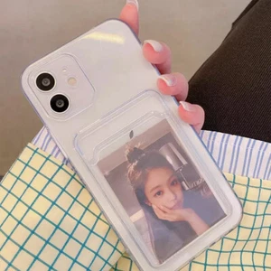 Clear silicone phone wallet case - Picture 1 of 5