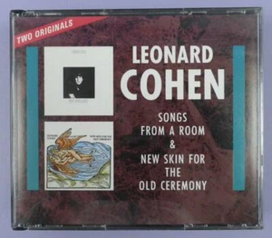 Leonard Cohen Two Originals CD Songs From A Room + New Skin For The Old Ceremony - Picture 1 of 1