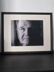 Mike Ditka foto originale con cornice in bianco e nero - Foto 1 di 3