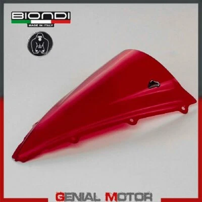 Cupolino Biondi Rosso trasparente 8010108 per YAMAHA YZF-R1 1000 2002 > 2003 - Immagine 1 di 2