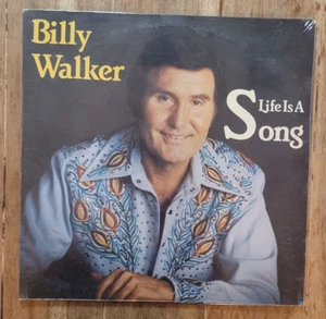 SEALED-Billy Walker Life Is A Song-12" 33RPM Vinyl Record EMH-LP-1002-1984 - Imagen 1 de 3