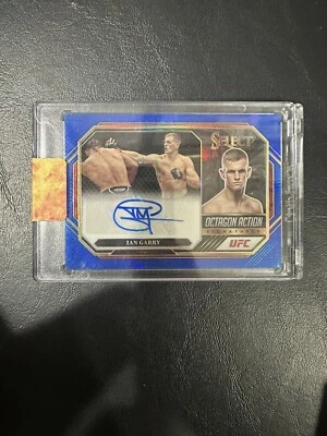 Ian Garry 2023 UFC Select Octagon Action Signatures Blue /75 - Image 1 of 2