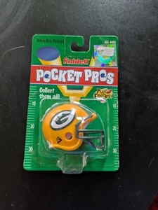 Riddel Pocket Pros Mini Football Helmet 1997 Green Bay Packers - Picture 1 of 2