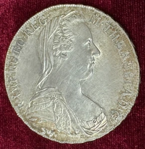 Maria Theresia Kaiserin des Heiligen Römischen Reiches Österreich 1 Taler 1780X - Bild 1 von 24