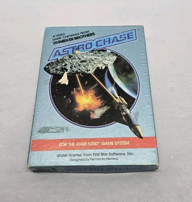 Astrochase (Atari 5200, 1984) Complete In Box - Image 1 of 4