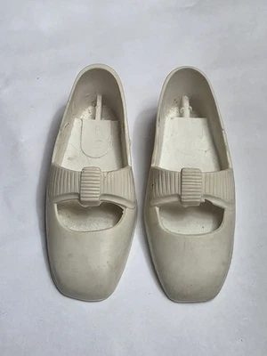 Zapatos De Colección Ideal 18" Crissy Kerry Tressy Blanco Pajarita  Foto 1 de 4