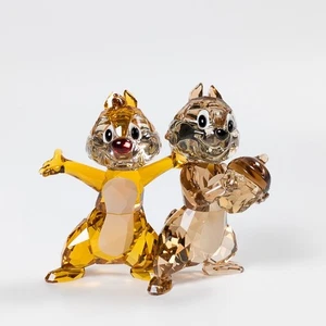 Swarovski Disney Chip & Dale Figurine Ornament Item – Used, Small Chip on Sole - Picture 1 of 6