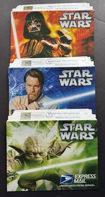US 2007 FDC +Star Wars #U661 Pre-Paid Express Mail Envelope + Set of 3 + Scarce - Image 1 of 3