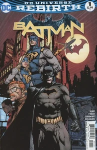 BATMAN #1 CVR A DAVID FINCH REBIRTH 1ST PRINT 2016 DC NM 1ST APP GOTHAM GIRL - Picture 1 of 2