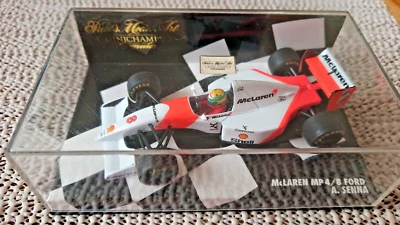 Minichamps 1:43 McLaren Ford MP4/8 Ford F1 Car Ayrton Senna No.8 1993 Foto 1 de 4