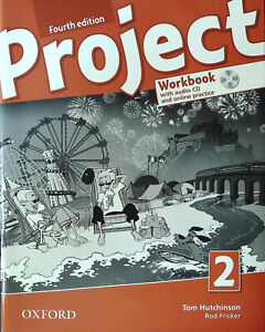 Oxford PROJECT Level 2 4th EDITION Workbook with Audio CD & Online Practice @NEW