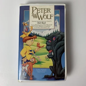 Peter and the Wolf VHS Movie 1996 Clamshell Case Animated by Chuck Jones BMG - Picture 1 of 4