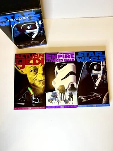 Star Wars Trilogy VHS Box Set | 1995 Box Set | Three Episodes Skywalker - Picture 1 of 6