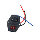 10 A Switched Outlet Sturdy With Red Triple Rocker Accessories