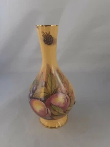 Jarrón Aynsley Orchard Gold Bud 16 cm D Jones Bone China 1ª Calidad Británico - Imagen 1 de 8