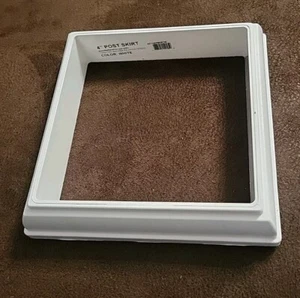 TimberTech 4" Composite Post Skirt White NEW For AZEK Railing Systems - Picture 1 of 3