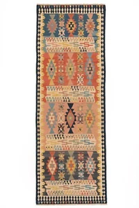 Kelim 290x102 cm Handgewebter Perserteppich-Läufer,Orient,kilim,Carpet,Rug - Bild 1 von 10