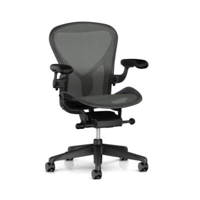 Silla Remasterizada Aeron POR Herman Miller - Talla B - SL Lumbar - Caja Abierta - Foto 1 de 3