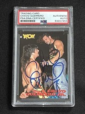 CHAVO GUERRERO 1998 TOPPS WCW/NWO ROOKIE SIGNED AUTOGRAPH CARD PSA/DNA CERTIFIED