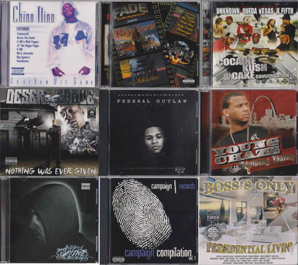 !@#$ Kansas City St Louis Missouri Ohio Nebraska Rap G-Funk (Build A CD Lot) !@# — 第 1/1 张图片