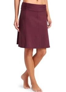 Athleta Bodega Rock mit geraffter Taille Gr. S weinrot • Style #739418 • dehnbar! - Bild 1 von 6