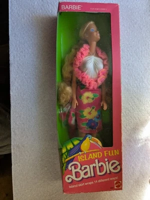 Muñeca vintage Mattel Barbie 1987 Island Fun  Foto 1 de 2
