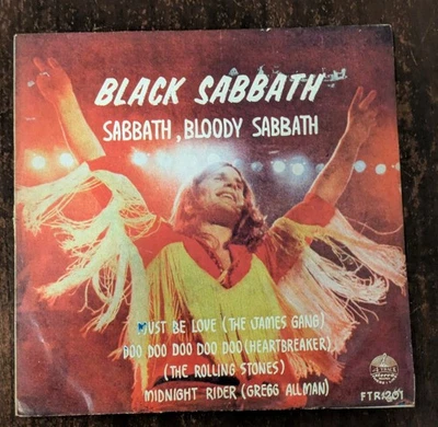 Black Sabbath Ultra Rare Thai EP "Sabbath Bloody Sabbath" Various Artists EX/VG+ - Image 1 of 4