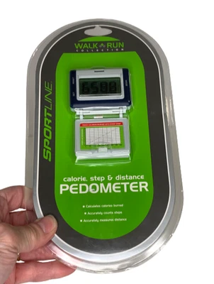 Sportline Podómetro Colección Caminar/Correr Paso, Distancia y Calorías NUEVO SELLADO Foto 1 de 4