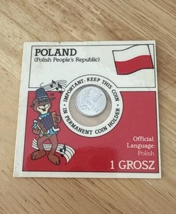 1949 Uncirculated 1 Grosz Coin From Poland - Picture 1 of 2