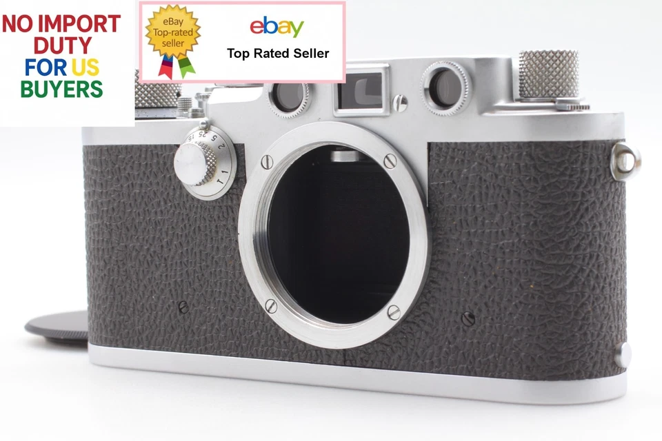 Esfera roja [EXCELENTE COMO NUEVA] Leica IIIf 3f 35mm telémetro RF cámara... - Imagen 1 de 4