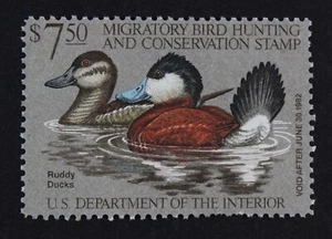 CKStamps: US Federal Duck Stamps Collection Scott#RW48 $7.50 Mint NH OG - Picture 1 of 2