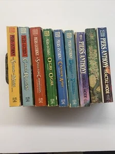 Lot of 9 Piers Anthony Books Xanth Fantasy Books - Picture 1 of 11