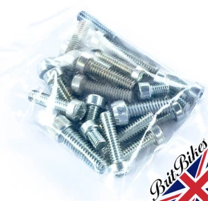 TRIUMPH T120 BONNEVILLE TR6 TROPHY MOTOR GETRIEBEABDECKUNG SCHRAUBE SET 00-0086 - Bild 1 von 4