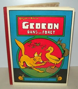 GEDEON DANS LA FORET  - Benjamin Rabier - Hardback French Book - 1978 - Picture 1 of 12