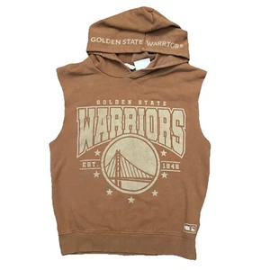 NBA Kids Top Golden State Warriors Size Medium 11 Youth Kids Sleeveless Bball - Picture 1 of 14