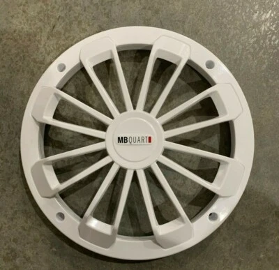 Grill Cover For MB Quart 10" White Subwoofer / Sub Grille NW1-254 - Image 1 of 3