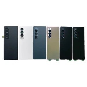 Housse en verre arrière arrière pour Samsung Galaxy Z pli Z Flip 3 4 avec objectif appareil photo + ruban - Photo 1 sur 1